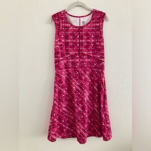 Title Nine Pink Patterned Mini Dress